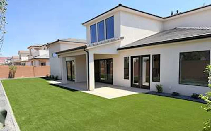 Artificial turf installation in St. George, UT