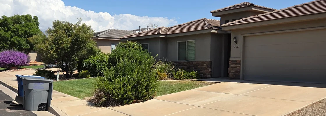 Sod removal and rock conversion in St. George, UT