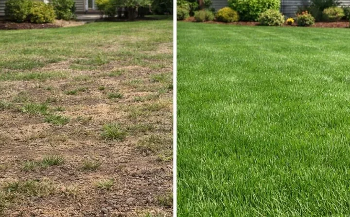Reseeding and overseeding a lawn in St. George, UT